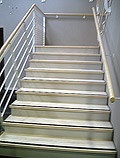 Habillage d'escalier en béton